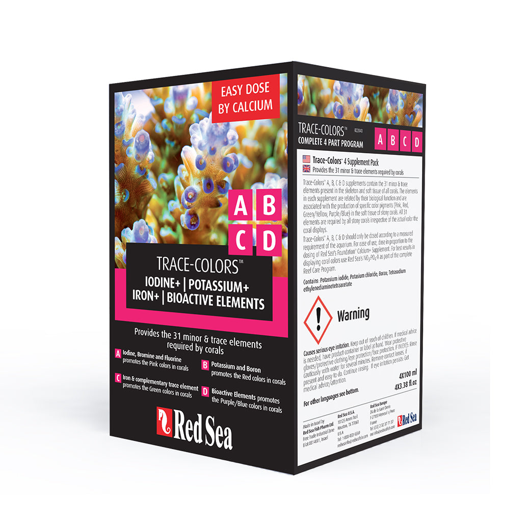 RedSea Trace Colors ABCD 4-Pack