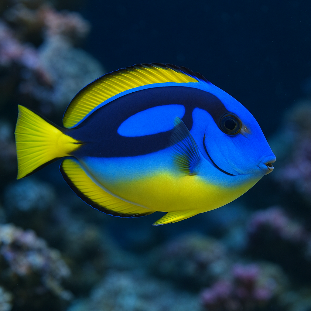 Yellow Belly Hippo Tang